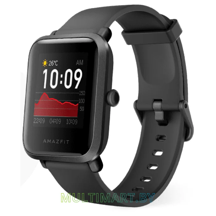 Смарт-часы Amazfit Bip S (черный)